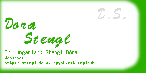 dora stengl business card