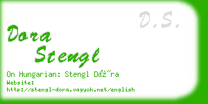 dora stengl business card